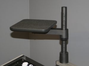 Speaker Pedestal, Swing Arm, 8-1/2" x 9-3/4", Single